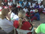 Youth Mission Team watching drama