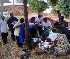First Aid kit distribution at St. George-Nkhata/Bay